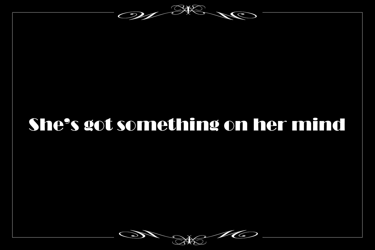 Intertitle template