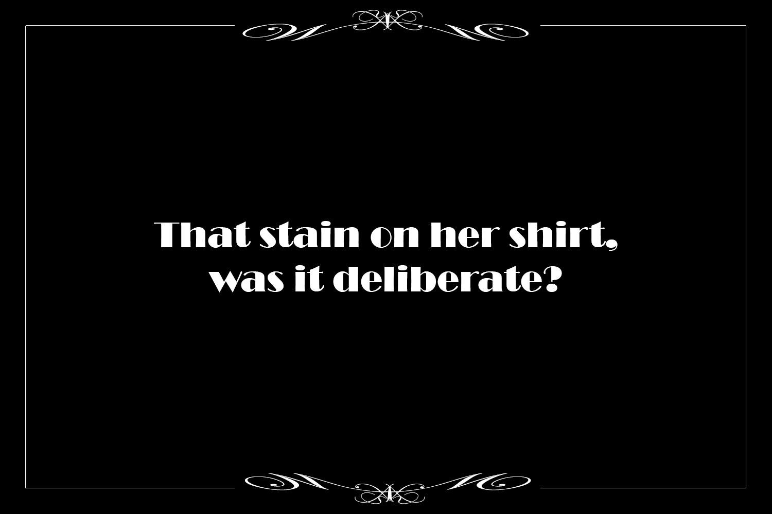 Intertitle template