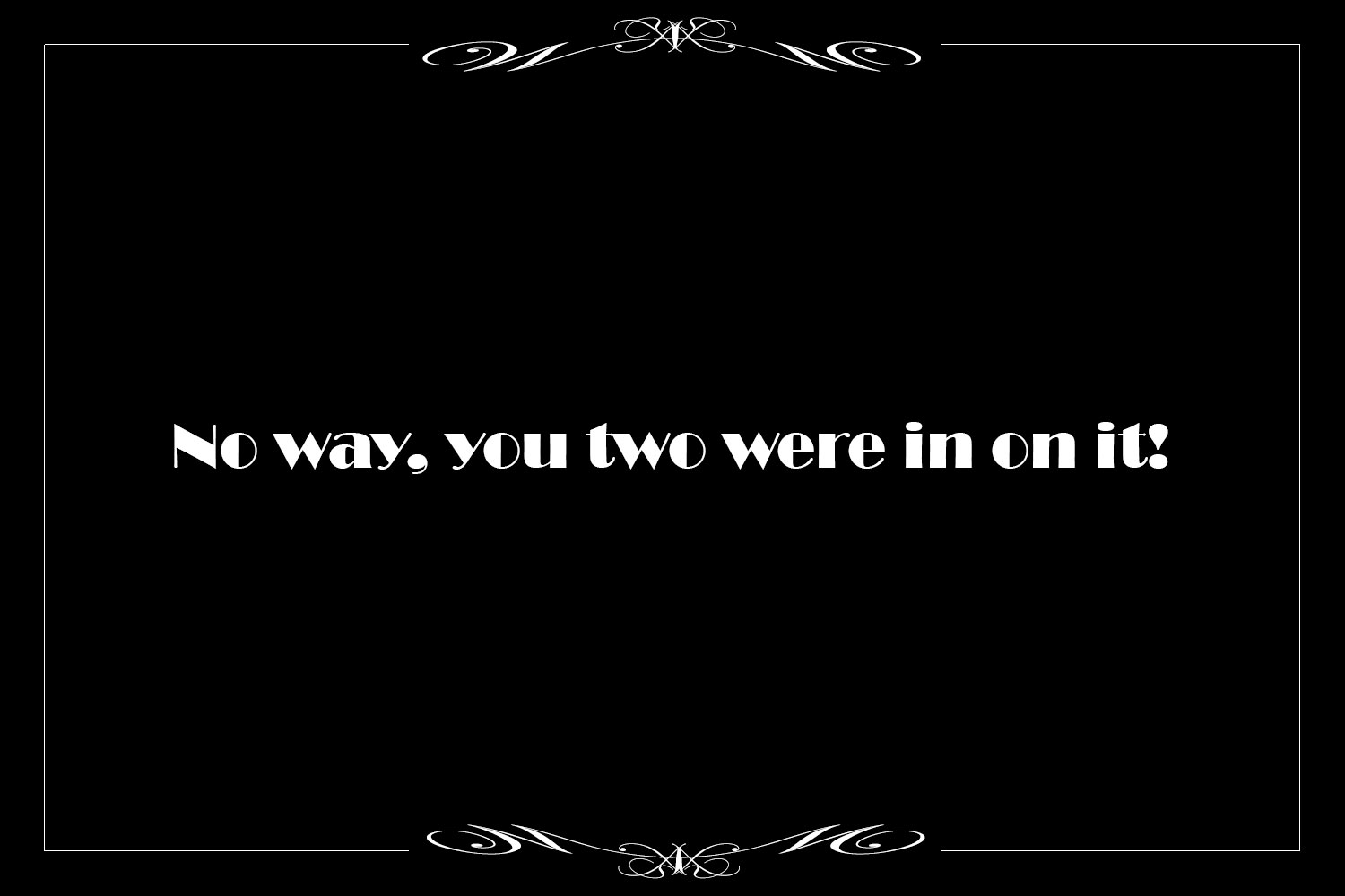 Intertitle template