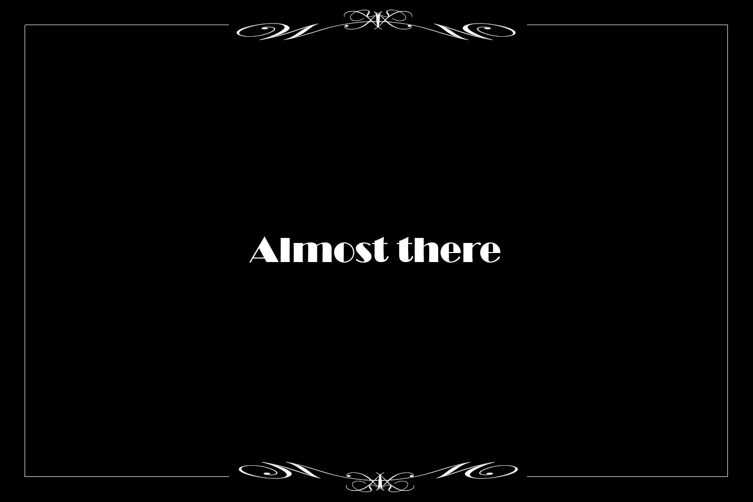 Intertitle template