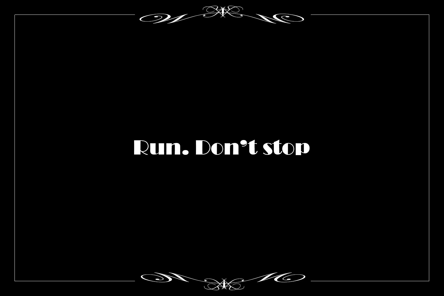 Intertitle template